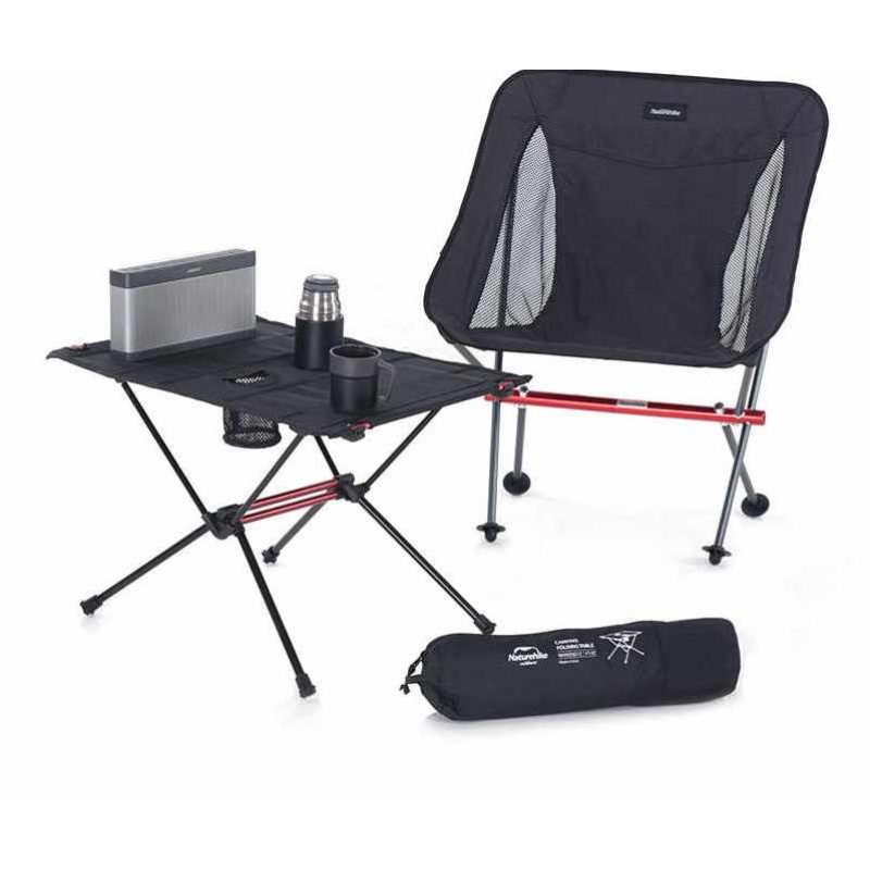 Крісло складне Naturehike YL05 New Moon Chair NH18Y050-Z black