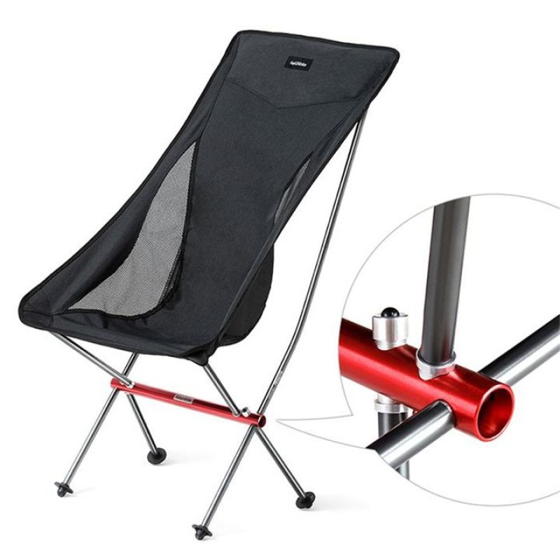 Кресло складное Naturehike YL06 New Backrest Chair NH18Y060-Z black