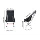 Кресло складное Naturehike YL06 New Backrest Chair NH18Y060-Z black
