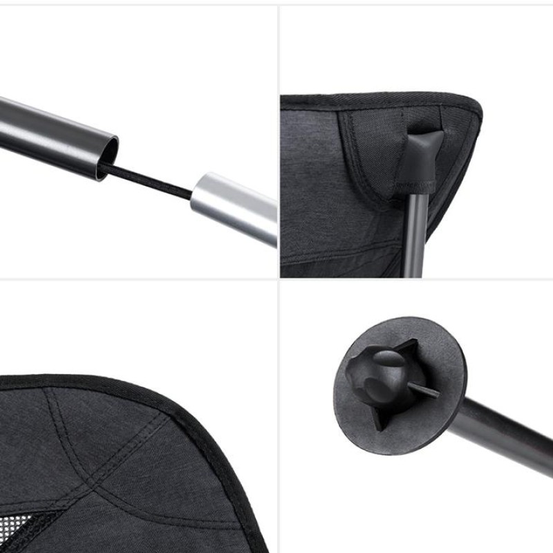 Кресло складное Naturehike YL06 New Backrest Chair NH18Y060-Z black