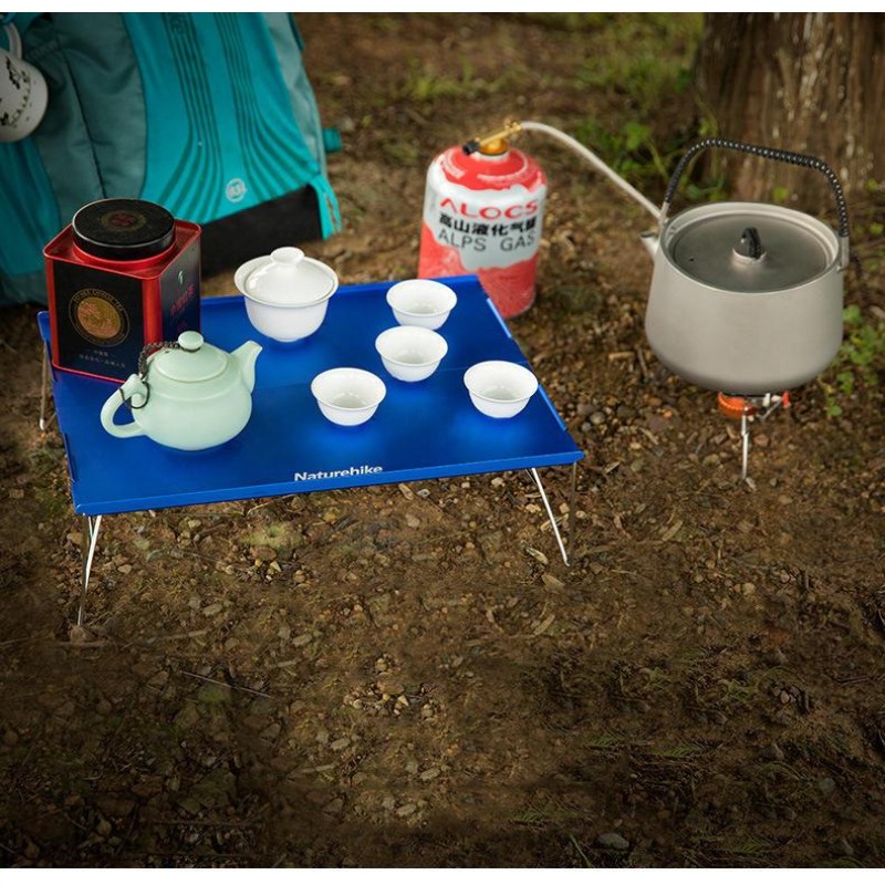 Стіл для походів Naturehike Compact Table 340х250 мм NH17Z001-L Diva Blue