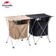 Стіл складний з коробкою для зберігання Naturehike NH19JJ084 black
