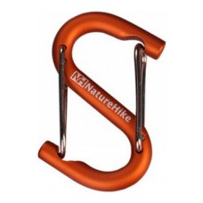 Карабін Naturehike S-type 60 мм NH15A003-H Orange