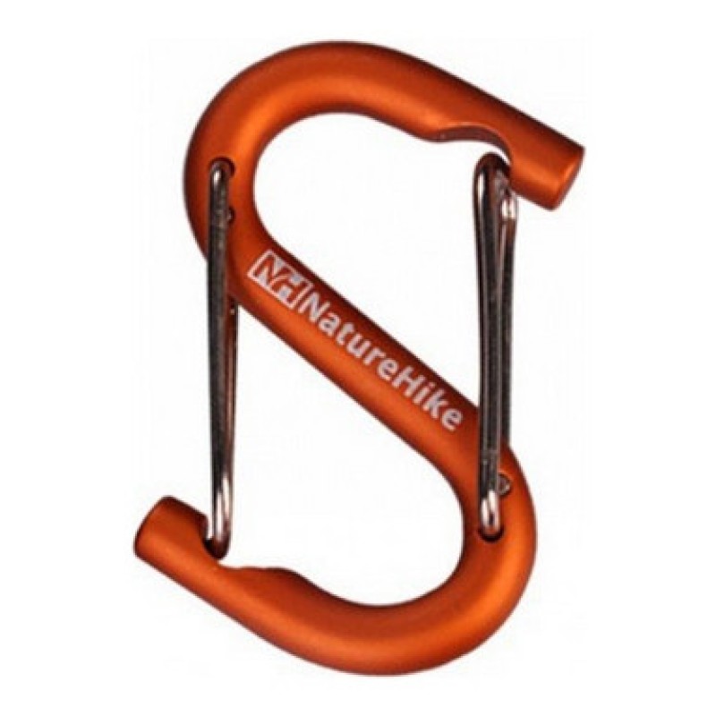 Карабін Naturehike S-type 60 мм NH15A003-H Orange