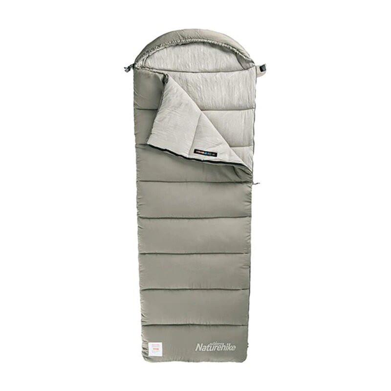 Спальний мішок з капюшоном Naturehike M400 220*80 NH20MSD02 green