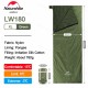 Спальний мішок Naturehike Ultra light LW 180 2021 Long NH21MSD09 XL Pine Green