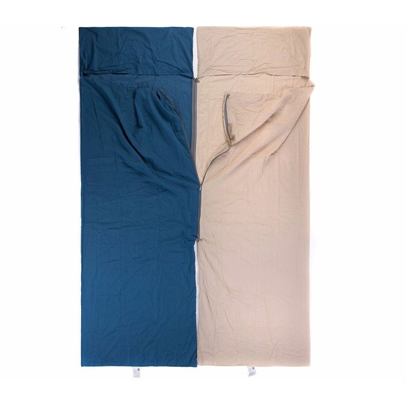 Вкладиш (спальний мішок) Cotton Standart Long Naturehike NH15S012-E Navy Blue
