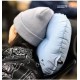 Самонадувна подушка Sponge Pillow New Naturehike NH20ZT006 blue
