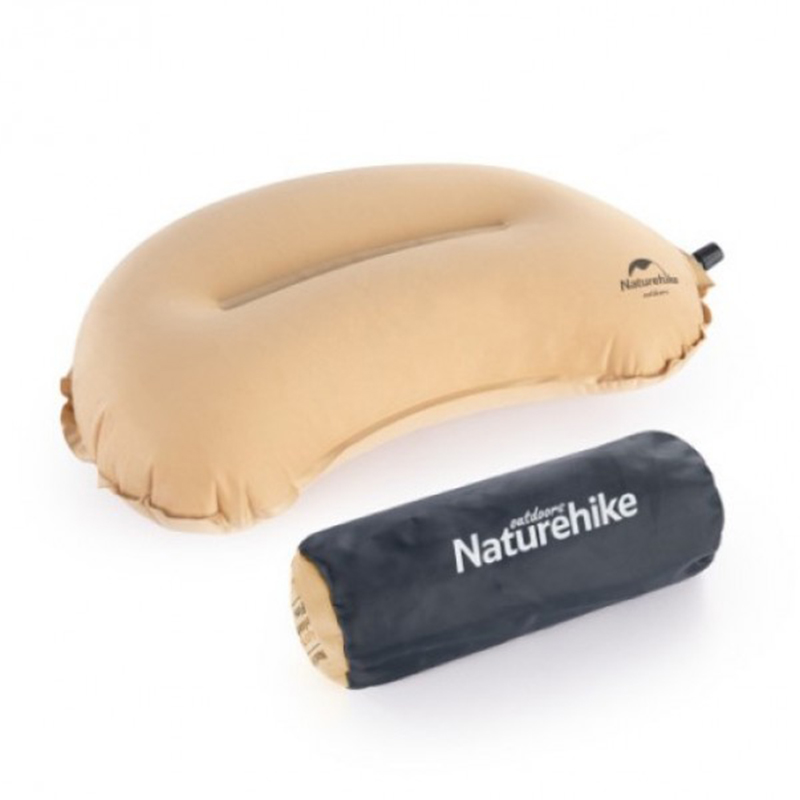 Самонадувна подушка Sponge Pillow New Naturehike NH20ZT006 khaki