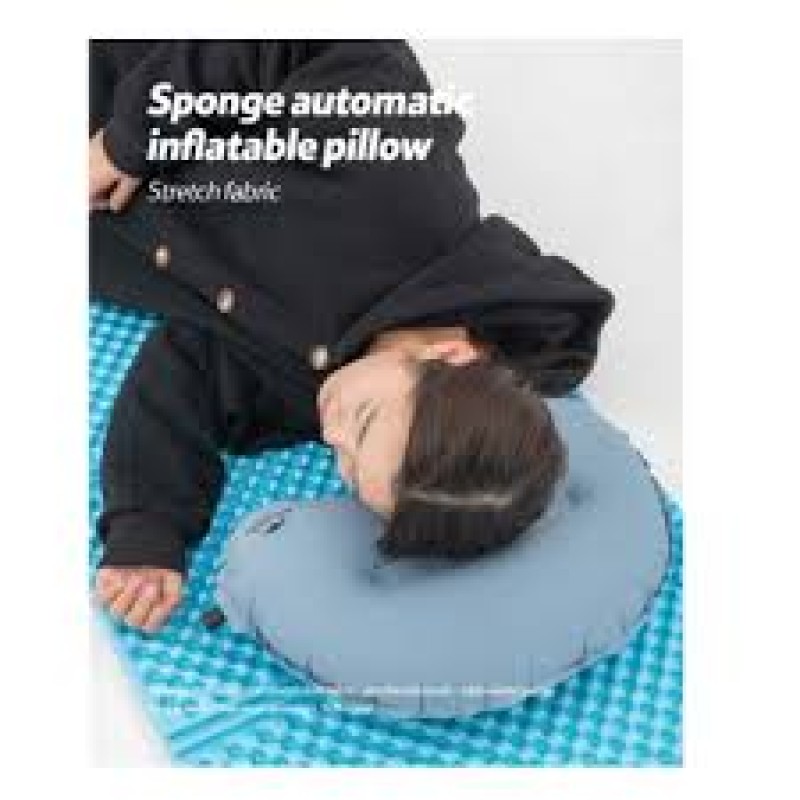 Самонадувна подушка Sponge Pillow New Naturehike NH20ZT006 khaki