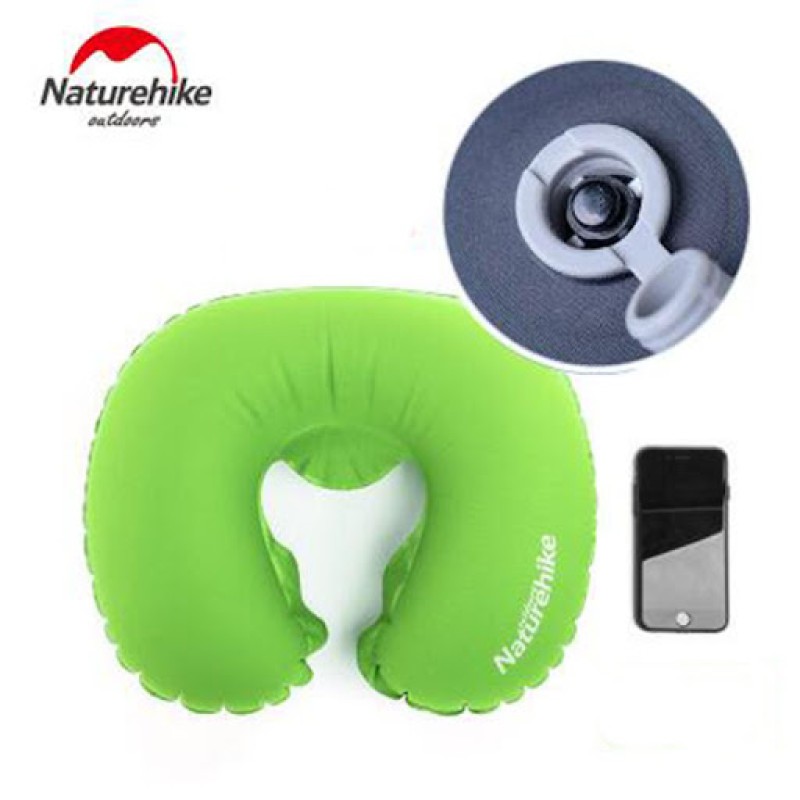 Надувна подушка Naturehike Neck Ultralight TPU NH17T013-U green