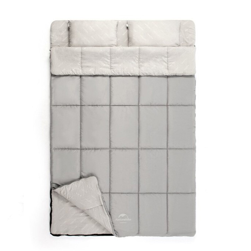 Спальний мішок Naturehike NH21MSD05 Double Sleeping Bag 2022 grayish brown