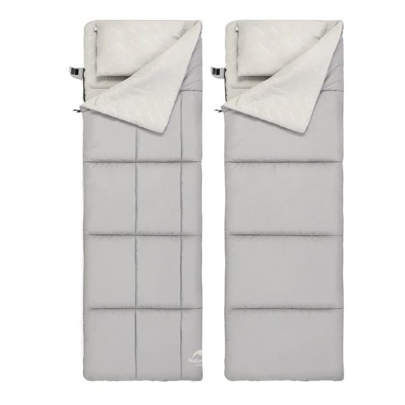 Спальний мішок Naturehike NH21MSD05 Double Sleeping Bag 2022 grayish brown