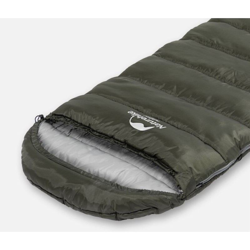 Спальний мішок Naturehike NH20MSD07 Envelope style U250 Upgraded army green