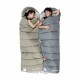 Спальний мішок з капюшоном Naturehike M400 L 220*80 NH20MSD02 gray