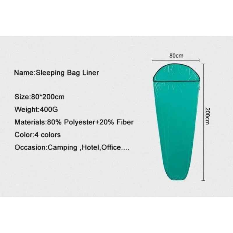 Вкладиш для спального мішка Naturehike High elastic sleeping bag NH17N002-D orange