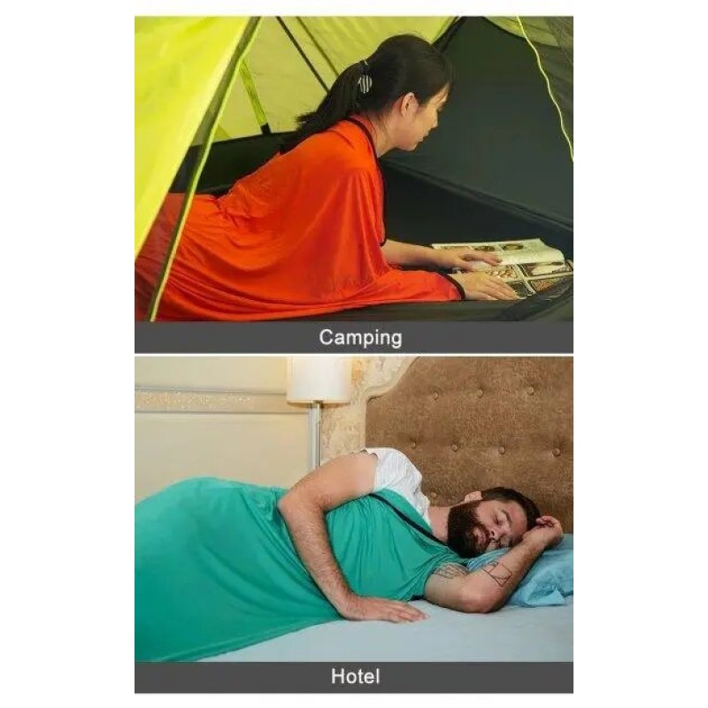 Вкладиш для спального мішка Naturehike High elastic sleeping bag NH17N002-D orange