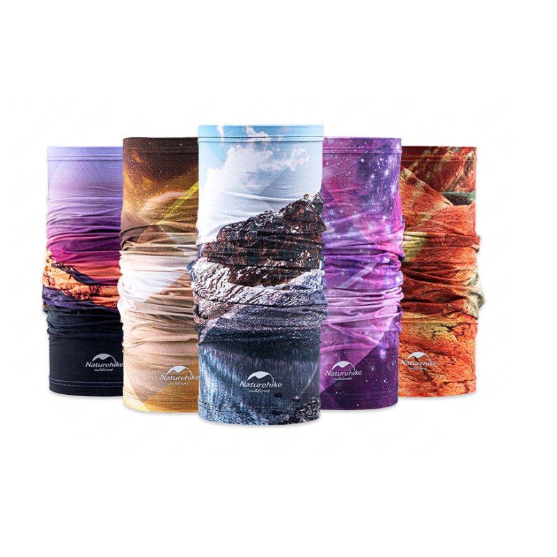 Багатофункціональна пов'язка Naturehike NH20FS024 summit-Black Purple