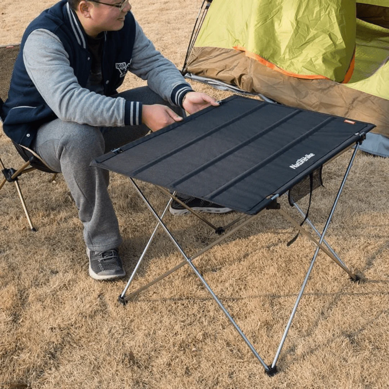 Стіл розкладний Naturehike S 570*420*380 мм NH20JJ020 black