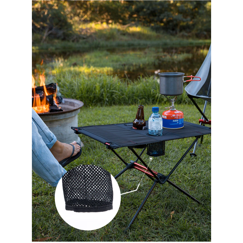 Стіл розкладний Naturehike S 570*420*380 мм NH20JJ020 black