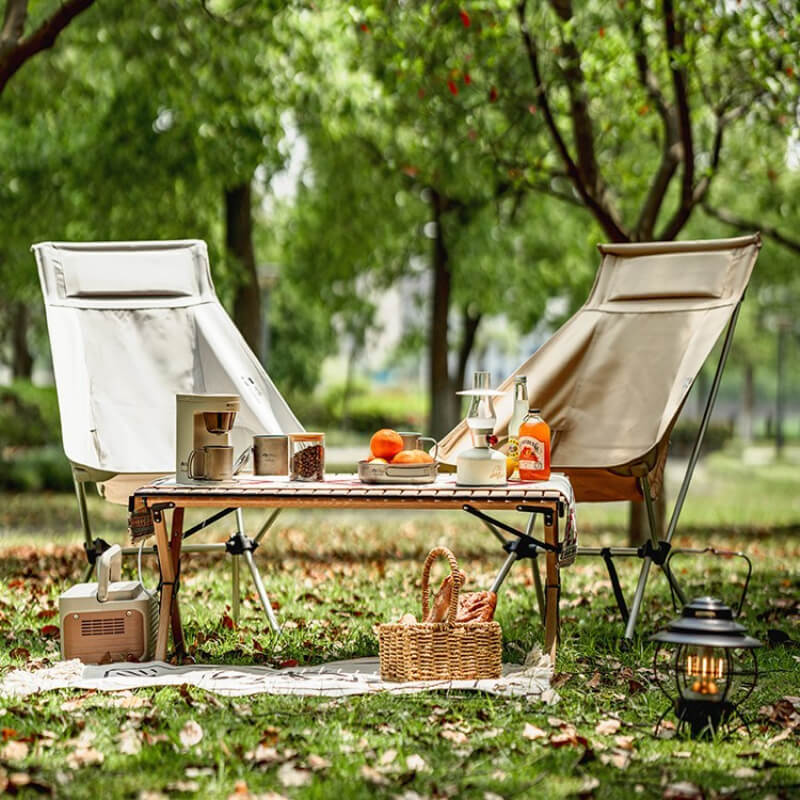 Крісло розкладне Mobi Garden Moon high chair pro NX21665055 sand
