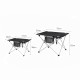 Стіл розкладний Mobi Garden Cloth table L 57х42х38 см NX20665012 black