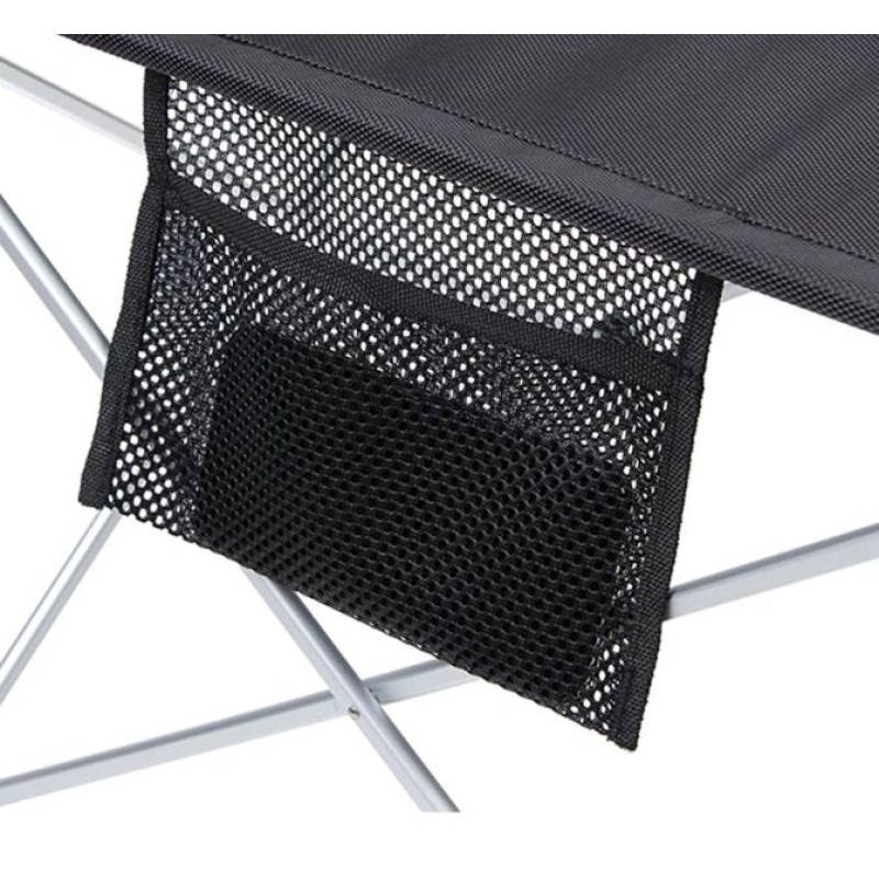 Стіл розкладний Mobi Garden Cloth table XL 75х55х52 см NX20665013 black