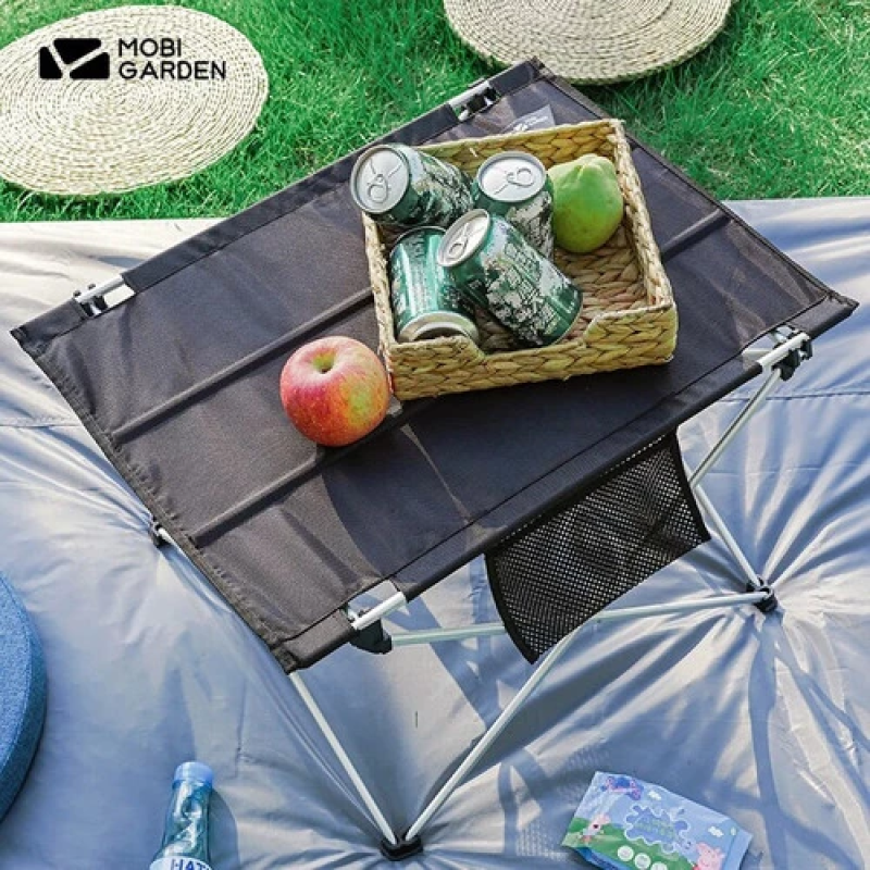 Стіл розкладний Mobi Garden Cloth table XL 75х55х52 см NX20665013 black