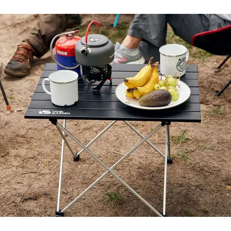 Стіл розкладний Mobi Garden SD table alu 56х40х40 см NXLQI65002 black