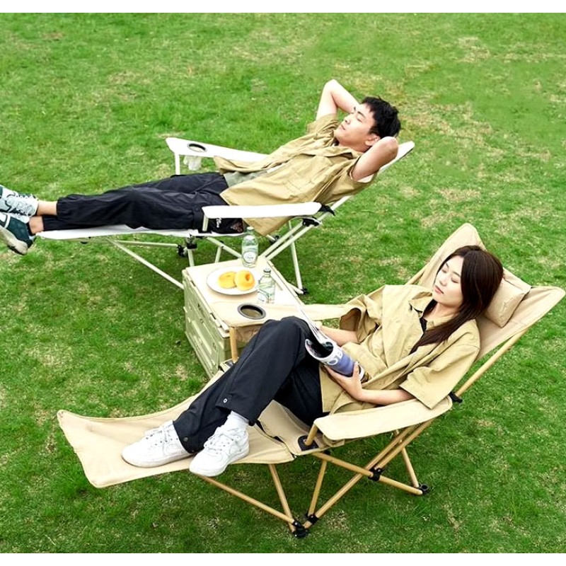 Крісло розкладне Mobi Garden Recliner NX23665040 sand