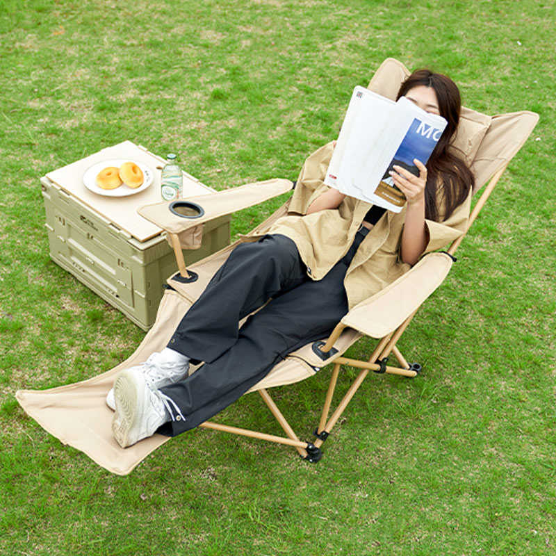 Крісло розкладне Mobi Garden Recliner NX23665040 sand