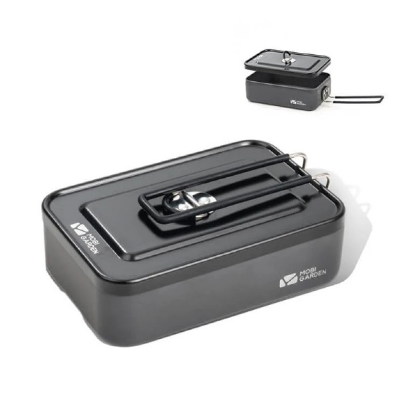 Ланчбокс Mobi Garden JB Alu 0.9 л NX21666045 grey