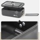 Ланчбокс Mobi Garden JB Alu 0.9 л NX21666045 grey