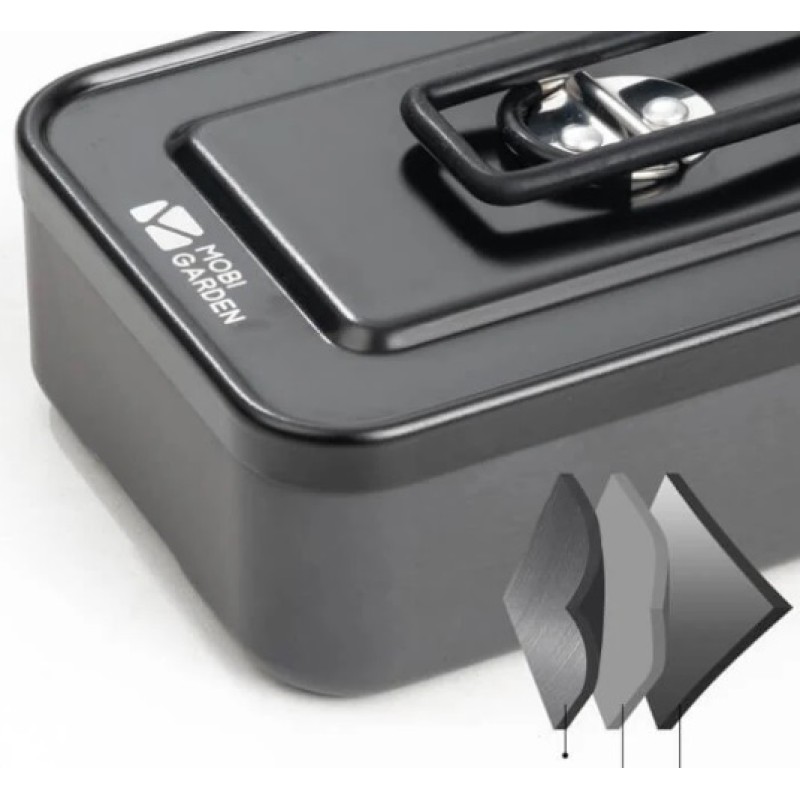 Ланчбокс Mobi Garden JB Alu 0.9 л NX21666045 grey
