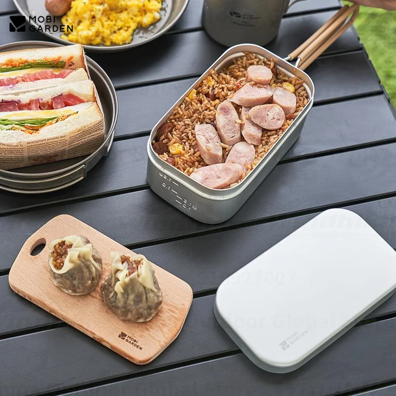 Ланчбокс Mobi Garden JY Alu 0.8л NX23666013 grey