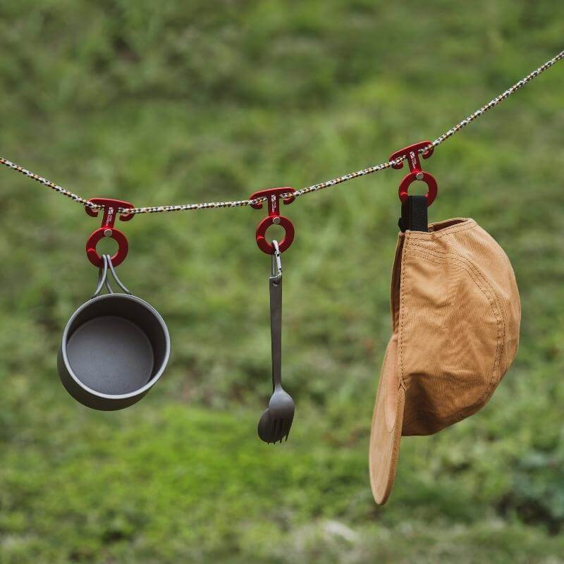 Гачки підвіси Mobi Garden Wind rope 4шт NX21671031 red