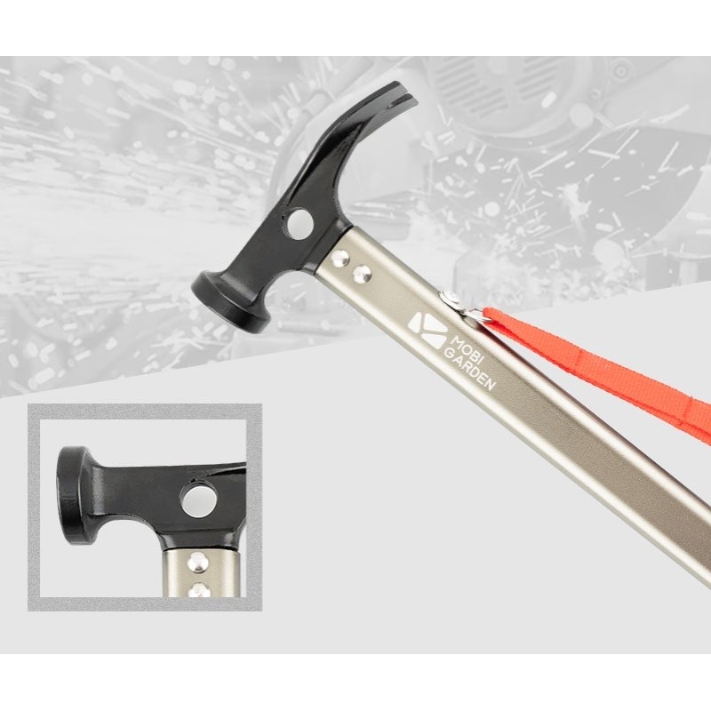Молоток кемпінговий Mobi Garden NX20671023 silvery