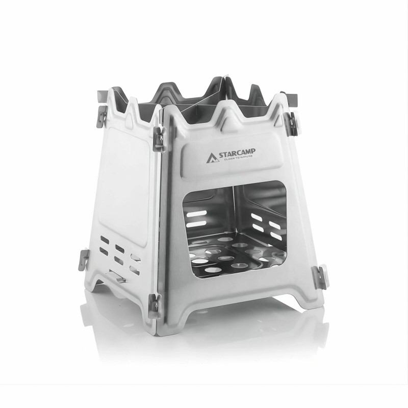 Піч на трісці Starcamp Wood stove HX-WS04 steel
