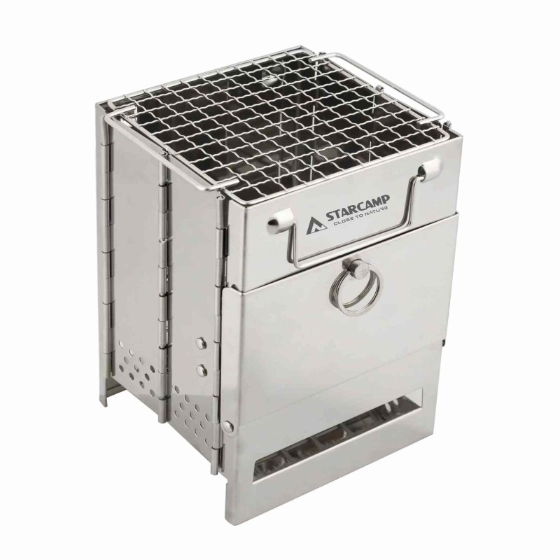 Піч на трісці Starcamp Wood stove HX-WS11 steel