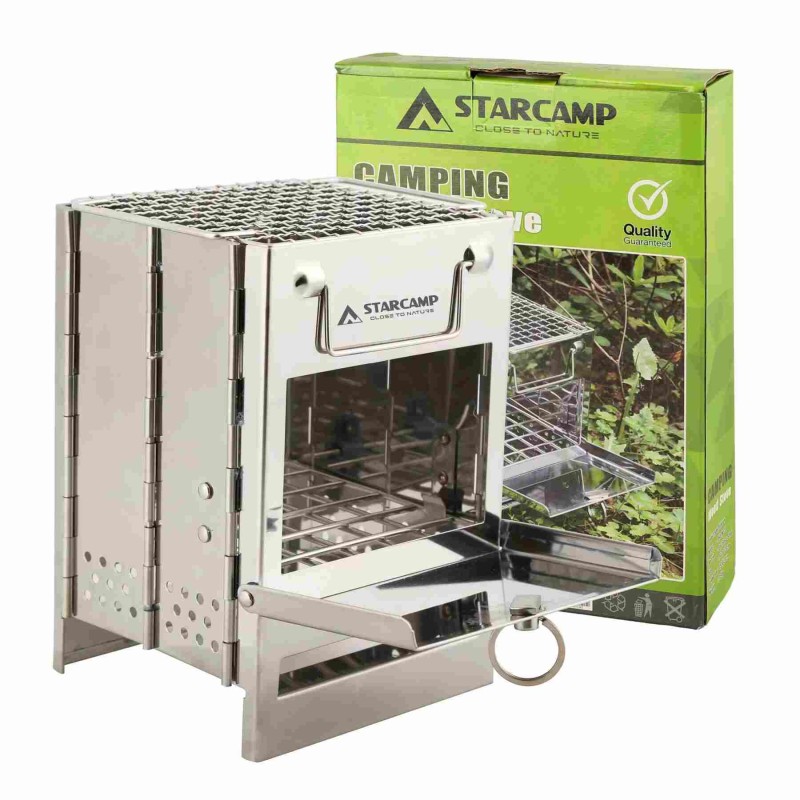 Піч на трісці Starcamp Wood stove HX-WS11 steel