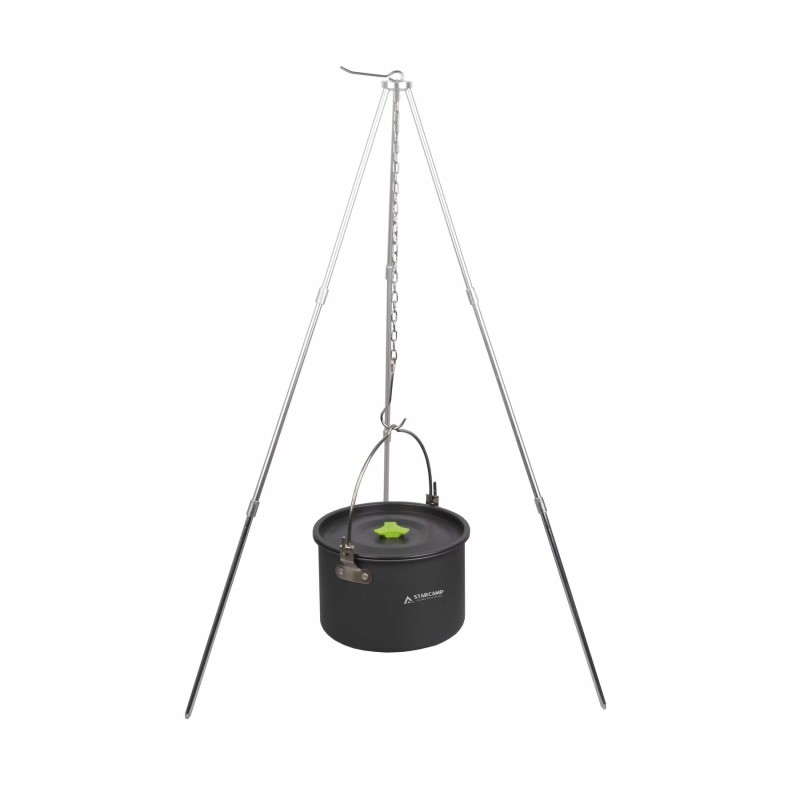 Тринога для казана Starcamp Fire pit tripod HX-TD02 silver