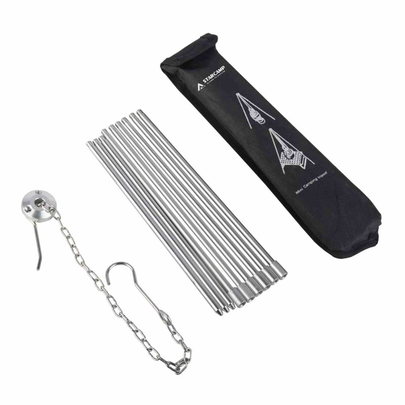 Тринога для казана Starcamp Fire pit tripod HX-TD02 silver