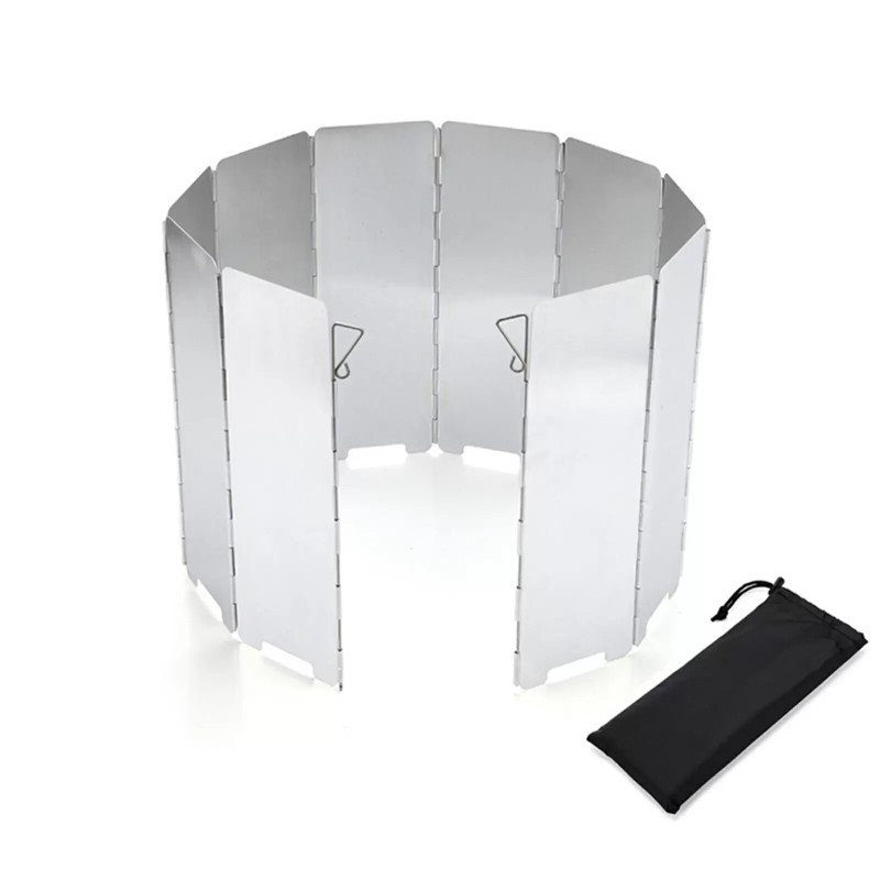 Екран вітрозахисний для пальника Starcamp 240*840 HX-WD02 silver