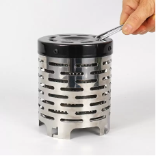 Обігрівач-насадка (дожигатель) на газовий пальник Starcamp Heater cover HX-GA05 steel