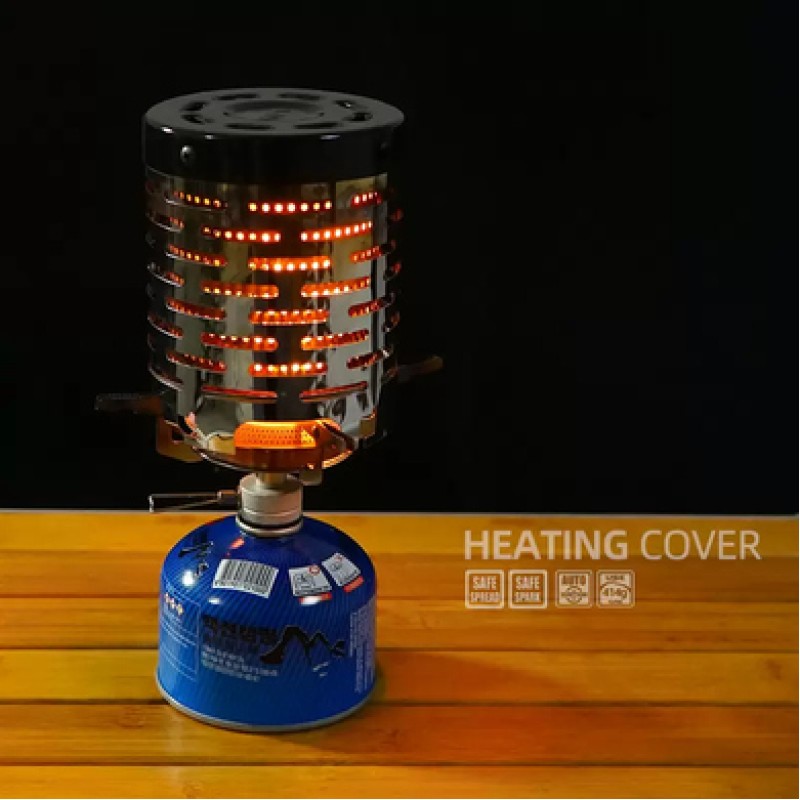 Обігрівач-насадка (дожигатель) на газовий пальник Starcamp Heater cover HX-GA05 steel