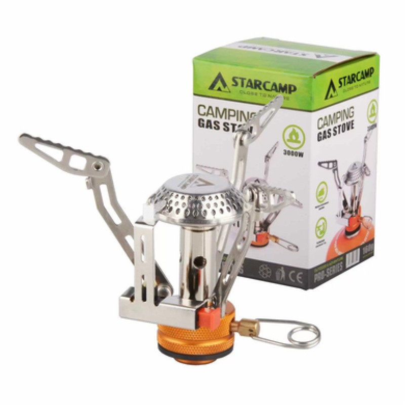 Пальник газовий Starcamp 3000W HX-CS10 silver