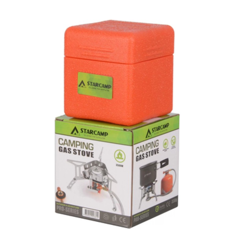 Пальник газовий Starcamp 3000W HX-CS11 silver
