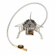 Пальник газовий Starcamp 6800W HX-CS11B silver