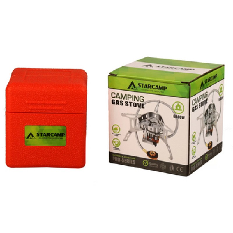 Пальник газовий Starcamp 6800W HX-CS11B silver