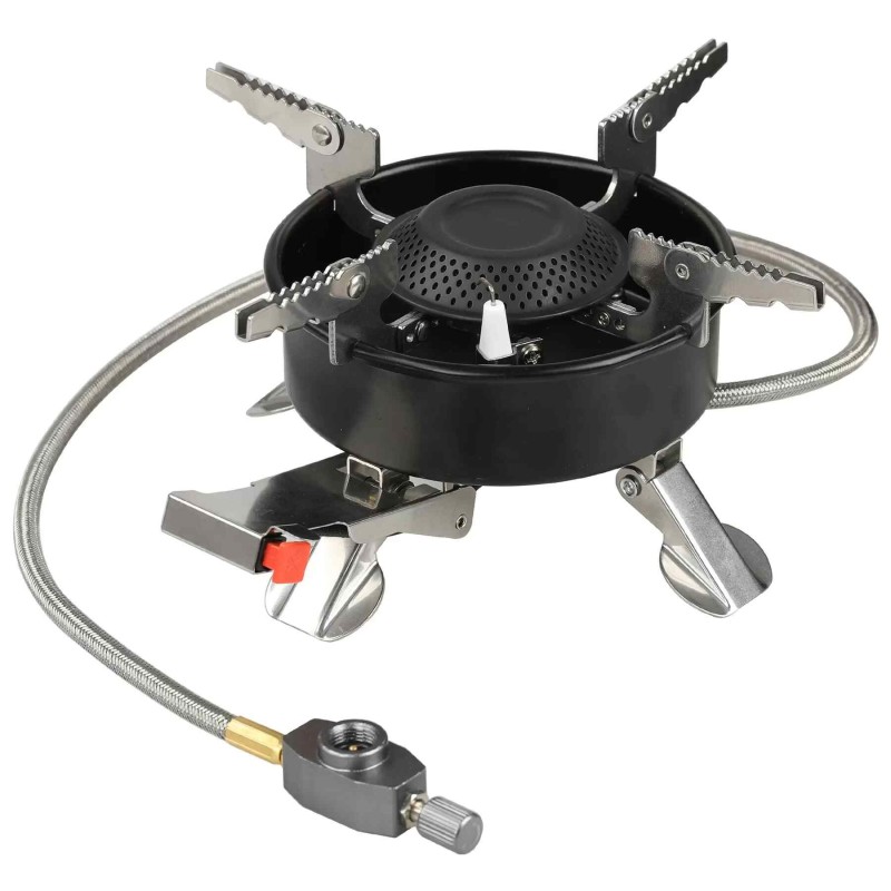 Пальник газовий Starcamp 4500W HX-CS17A silver